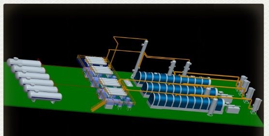 DÂY CHUYỀN NHIỆT PHÂN CARBON HÓA BÙN ĐÔ THỊ